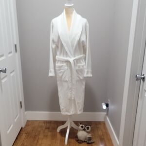 Linum Home Textiles Unisex Luxury Waffle Weave Terry Bathrobe